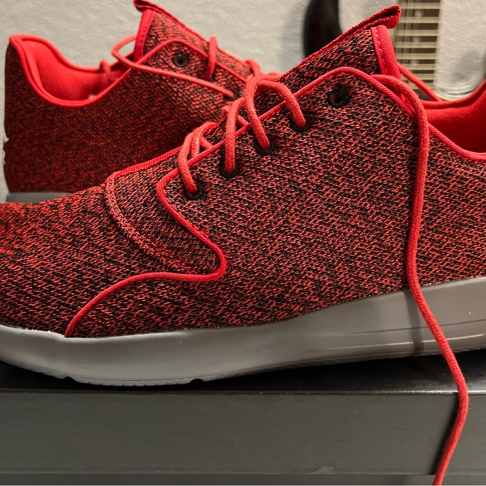 Jordan Red and Black Men's Sneakers